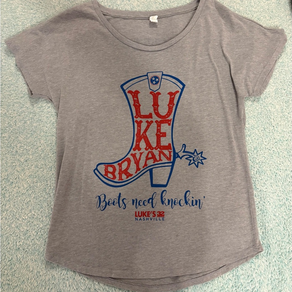 Women’s Luke Bryan Gray T-Shirt